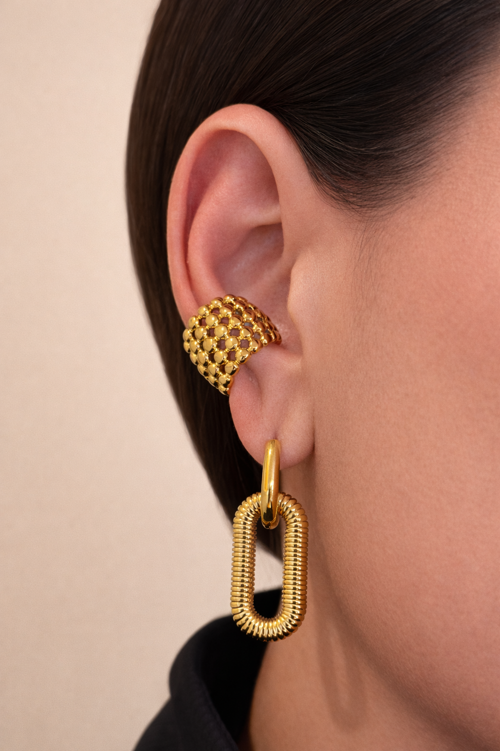 Chain earrings