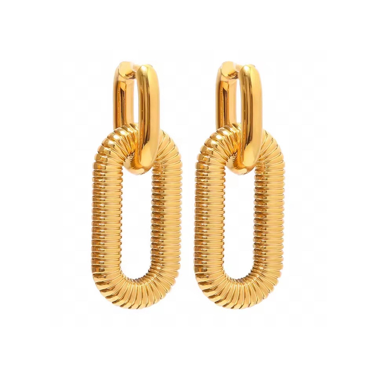 Chain earrings