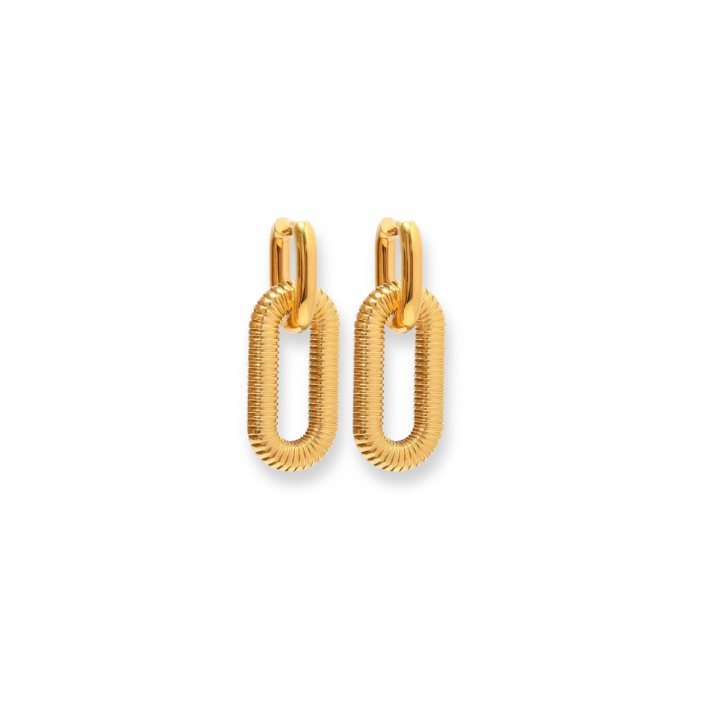 Chain earrings
